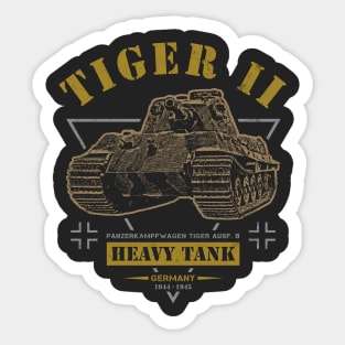 Tiger II Heavy Tank Sticker